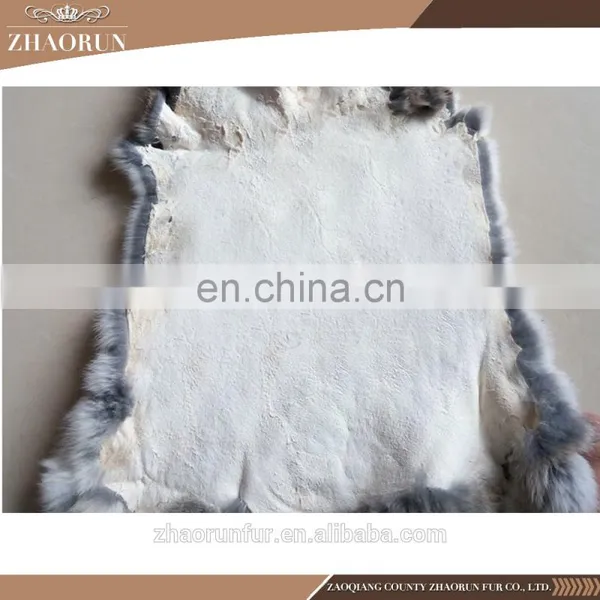 Factory Price Natural Rabbit Fur Skin Pelt for Garment photo-3
