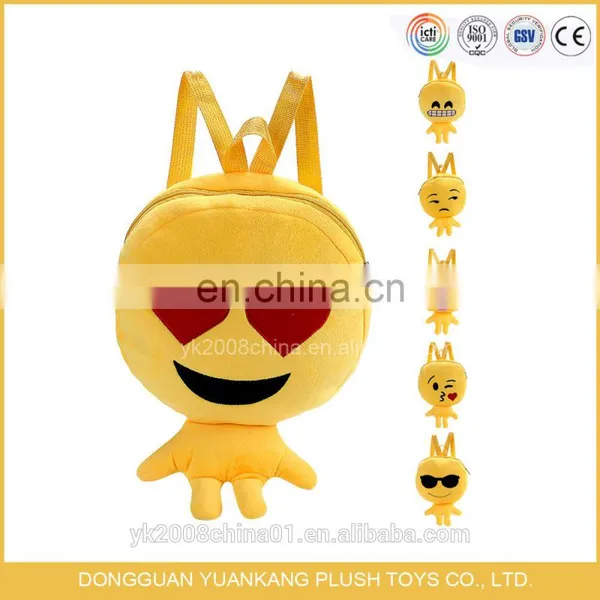 Factory Custom Cartoon Kids Plush Stuffed Dog Backpack photo-3