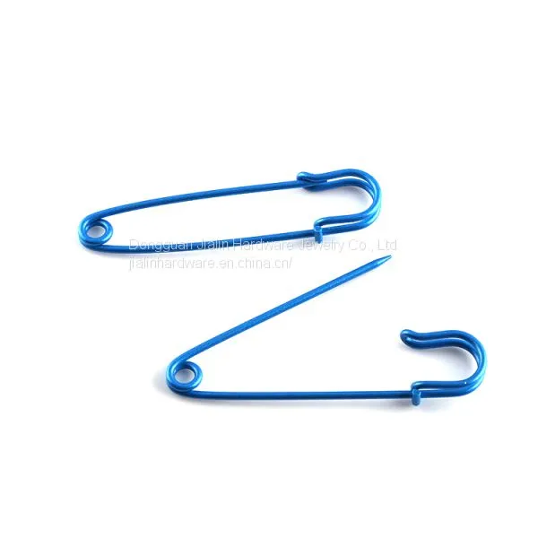 Crafts and Fashion Ultramarine Safety Pin Sized 2.0mm*76mm