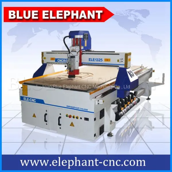 ELE1325 3D Cnc Wood Router Machinery For Woodworking