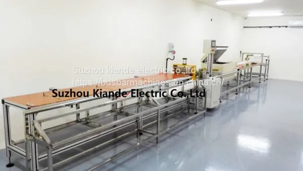 Compact Busbar Fabrication Machine For Busbar Mylar Bending And Forming