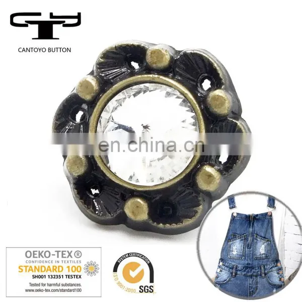 CTYRB-0 (90 ) 20 mm Rhinestone Buttons in China Factory