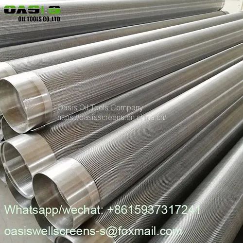 AISI 304L Stainless Steel v Wire Water Well Screens photo-4