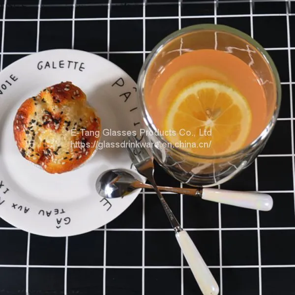 China Portable Tableware Highball Shape Clear Double Wall Glass Drinking Coffee Cup,Cheap Glass Tea Cup Glass Tea Tumbler photo-3