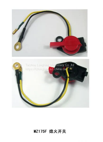 Gasoline Engine spare parts Stop Switch Control On/Off For 2KW MZ175 EF2600 2700 166F