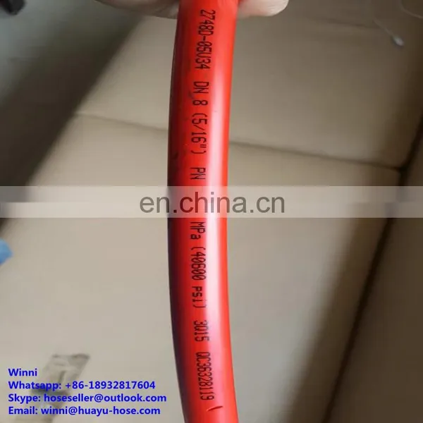 Rubber Material Acetylene Twin Tube Gas Welding Hose Oxygen Hose photo-2