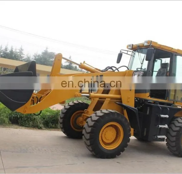 1.5ton Mini Front End Wheel Loader With Wood Splitter photo-2