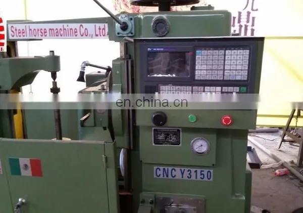 Steel Horse High Strength Y3150 Gear Hobbing Machine photo-2