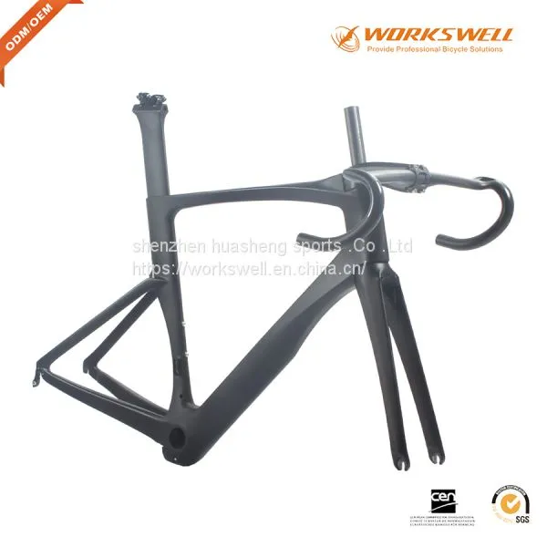 700C Carbon Racing Bicycle Frames, Cycling Road Bike Carbon Frames BB386 photo-2