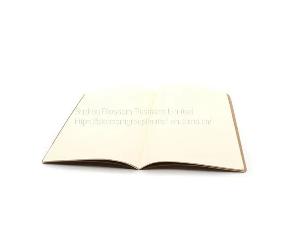 Wholesale Cheap Kraft Paper Blank Notebook photo-2
