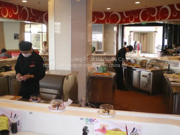 Sushi Conveyor Belt Fast / Safe Food Delivery System photo-4