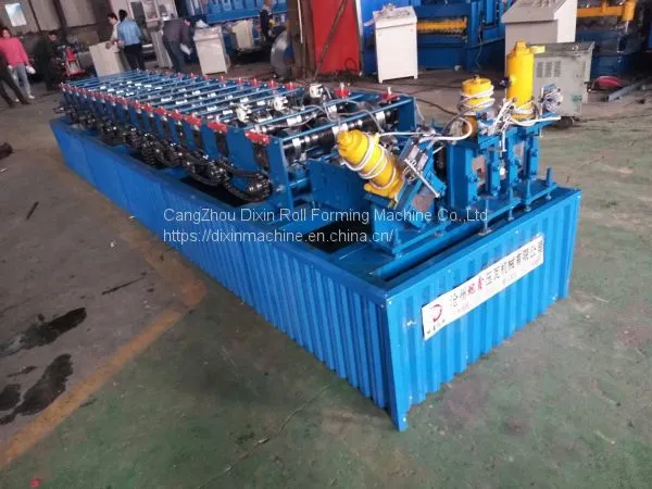 Three Profiles Ceiling Angle Omega Light Keel Stud Steel Roll Forming Machine With Good Price photo-5