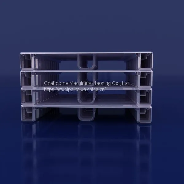Customized Galvanized Heavy Duty Stackable Aluminium Metal Steel Pallet for Warehouse photo-2