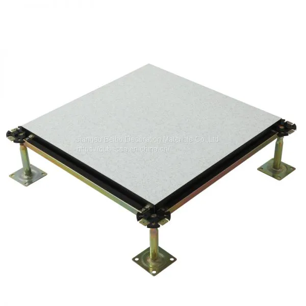 High-strength, High-load-bearing and Wear-resistant Calcium Sulfate Anti-static Raised Floor for Laboratory, Office Building, Computer Room and Broadcasting Center 600 photo-5