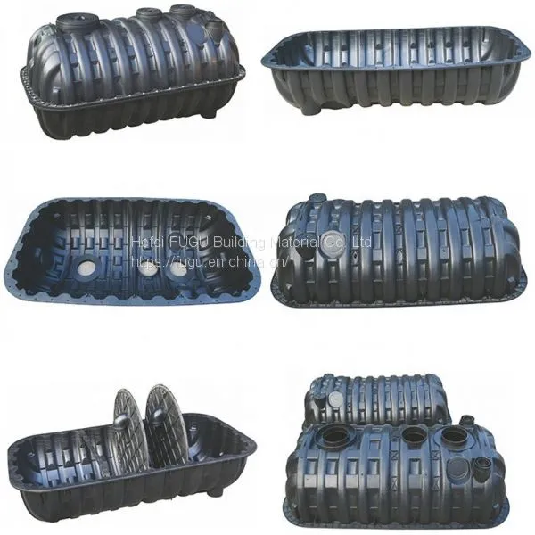 Underground Glass Fiber Reinforced Septic Tank 3 Chamber Aerobic Toilet Septic Tank Systems photo-2