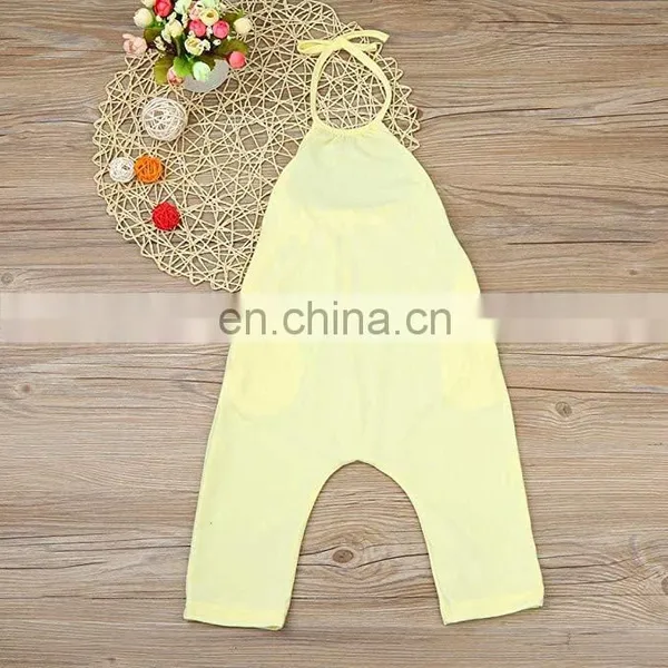 Kid Jumpsuits Piece Pants Clothing Franterd Baby Girls Straps Rompers photo-4