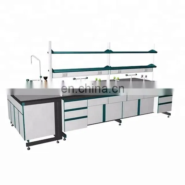 Guangzhou All Steel Laboratory Furniturechemistry Lab Work Tableschool Experimental Equipment Central Bench photo-3