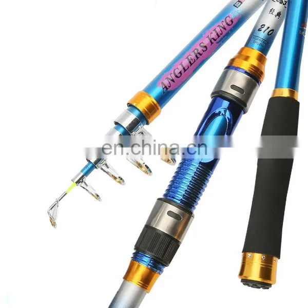 2.1m 2.4m 2.7m 3m 3.6m Carbon Fiber Rod Telescopic Sea Fishing Rod photo-5