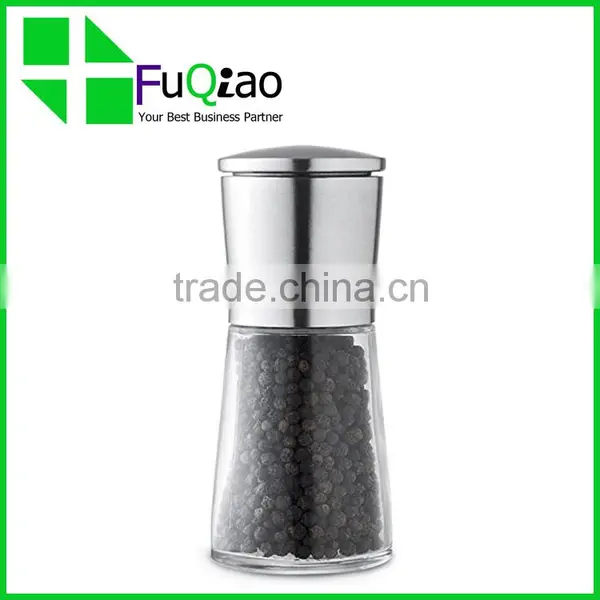 Trade Assurance Stainless Steel Mini Black Salt and Pepper Grinder Set Quality Choice photo-3