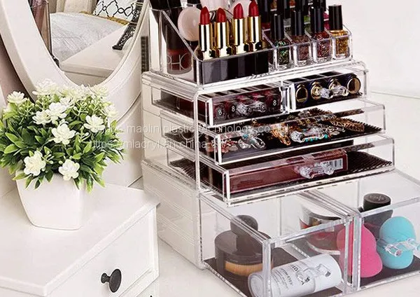 ACRYLIC COSMETIC HOLDER