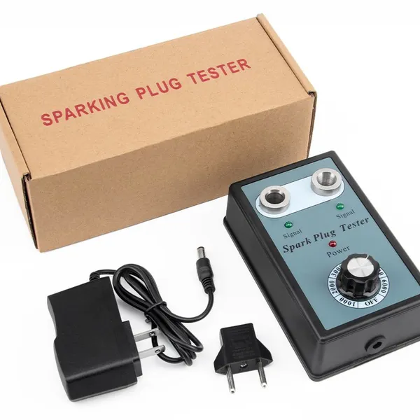 New Dual Hole Car Spark Plug Tester Ignition Plug Analyzer Diagnostic Tool photo-3