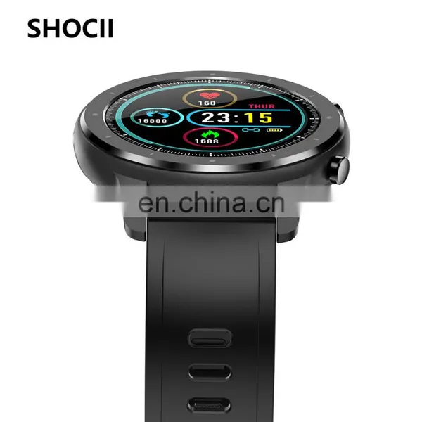 2022 Round Screen Heart Rate Blood Pressure F12 Men Smart Watch Full Round Screen Touch Blood Pressure Smart Watch photo-5