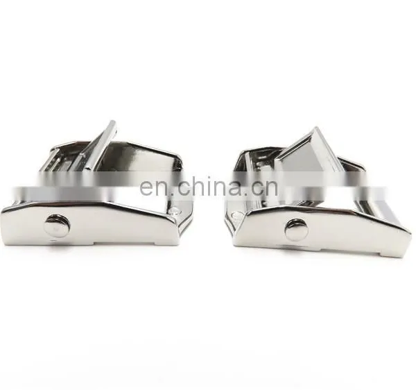 Hot Selling Safty 25mm Duty Metal Black Ratchet Trimming Cam Lock Buckle For Bag photo-2