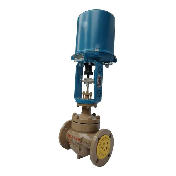 Manufacturer Wholesale Electric Sleeve Control Valve Electric Single Seat Control Valve photo-3