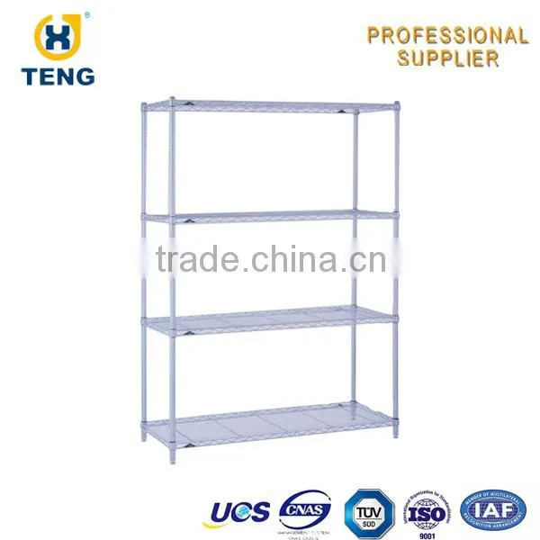Supermarket Multi Tiers White Metal Display Stand photo-3