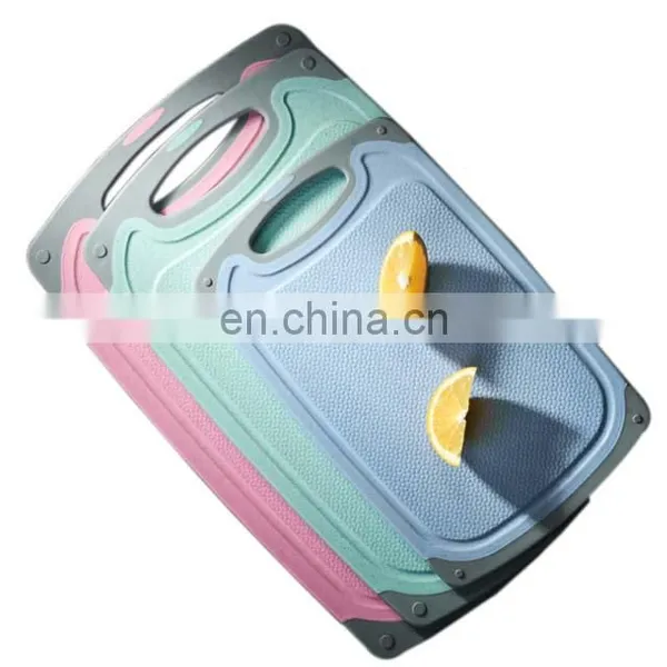 Amazon Hot Sell Kitchen 3Pcs Plastic Chopping Cutting Board Sets photo-2