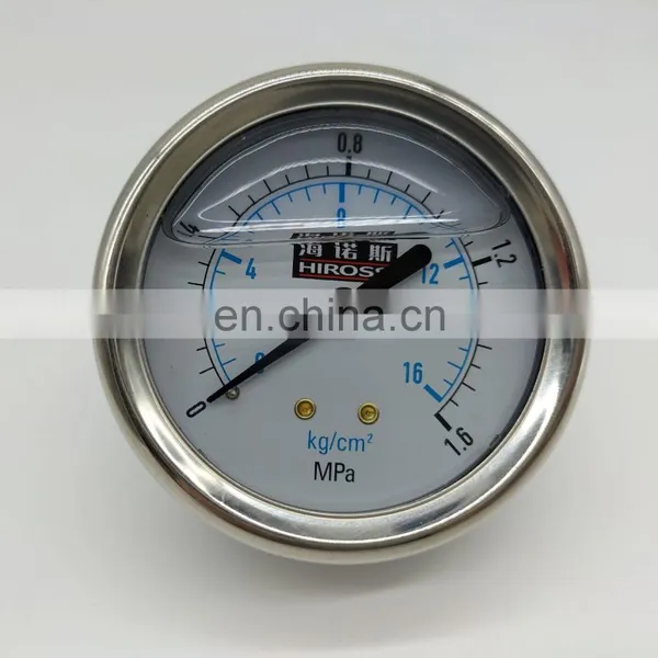 Ex Factory Price Shockproof High Precision Customization Dry or Oil Filled Pressure Gauge photo-2
