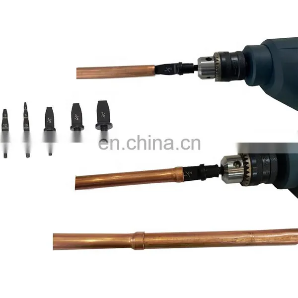 CT-900F AC Copper Pipe Tube Electric Flaring Expander Swaging Tool Drill Bit Set 6.3-22.2mm 7/8 3/4 5/8 1/2 3/8 1/4 Inch photo-4