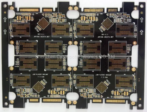 4 Layers Pcb With 5 BGA