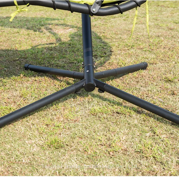Modern Style Outdoor Metal Hanging Canopy Bed Swing Chair High Quality Sun Lounger Garden Hotels Home Living Bedroom Courtyard Use photo-4