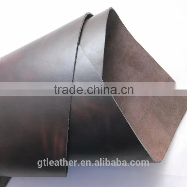Cow Pull up Leather for Vintage Clutch Bag photo-3