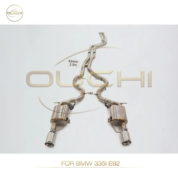 Exhaust Titanium Catback for BMW F40 M135i B48/M240I B58 G42/340I F30/330i G20/335i E92 Electronic Valve High-performance Automotive Exhaust Parts photo-5
