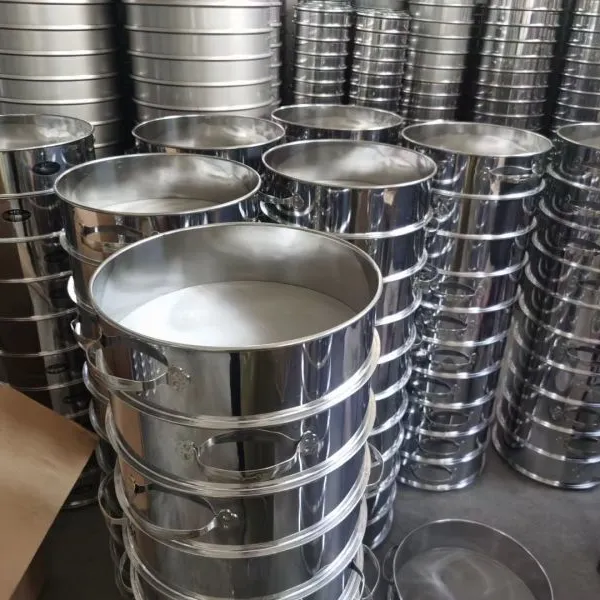 CE Certified 304 SS Woven Sieves Shakers 24 Inch 50 Mesh Industrial Grade Filters for Soil Stainless Steel Wire Bending Welding photo-4