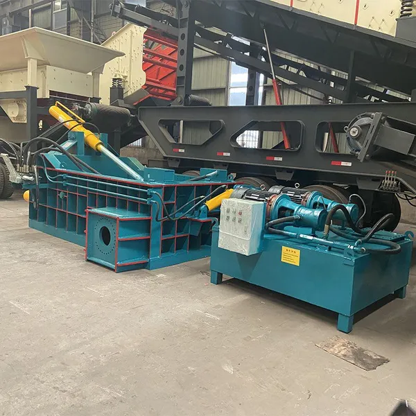 High Compression Ratio Horizontal Hydraulic Scrap Metal Baler Stainless Steel Waste Recycling Machine for Aluminum Alloy Iron photo-5