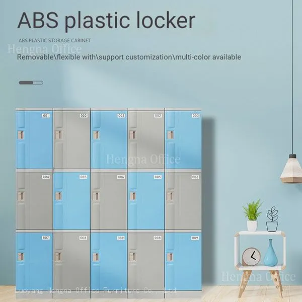 Waterproof ABS Plastic Lockers HNYG06PL | Rust-Free Storage Staff Lockers for Swimming Pools & Spas photo-4