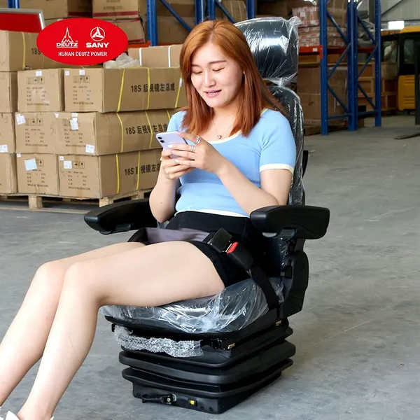 Original SANY Excavator Seat | Factory Direct Cabin Seats for SY Series | Heavy Duty Comfort Design photo-3