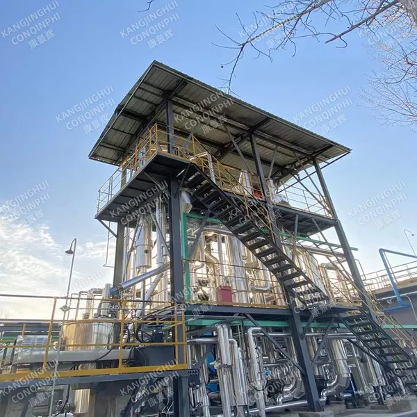 Industrial Wastewater Treatment MVR Forced Circulation Crystallization Evaporator photo-3