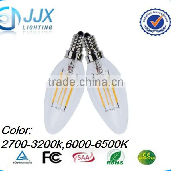 4 WattE14/E12 LEDLight BulbsWarm White Candelabra photo-4