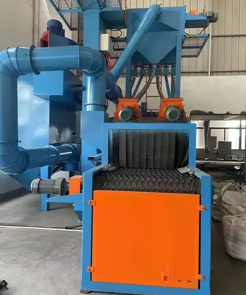Maquina de Chorro Tipo Transportador de Alambre de Acero Shot Blasting Machine photo-2