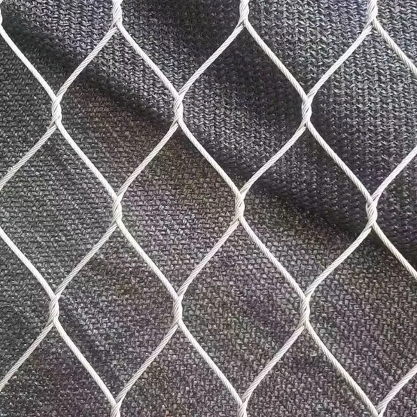 High Strength Stainless Steel Wire Rope Mesh for Architectural Facade and Animal Enclosure photo-3