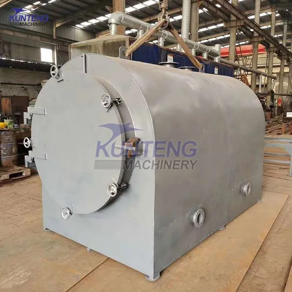 Horizontal Corn Stem Coconut Shell Wood Carbonization Furnace Rice Husk Carbonization Kiln photo-2