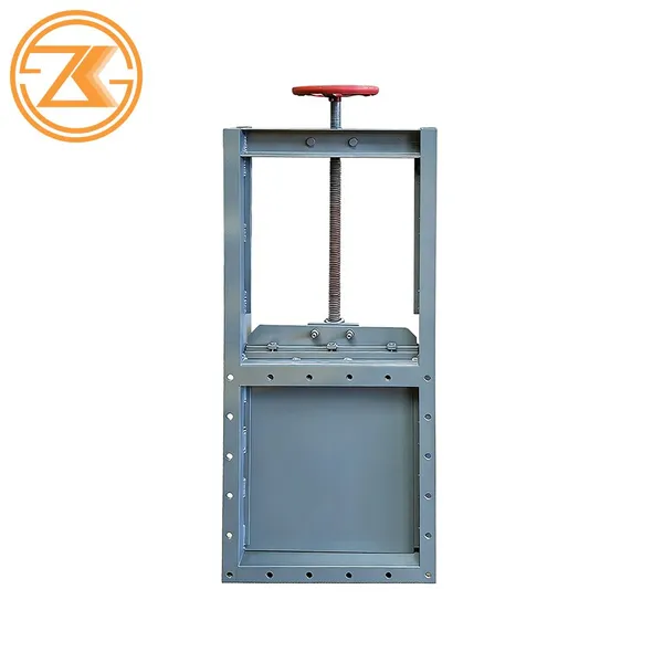 Pneumatic Sealed Slide Gate With Limit Switch For Silo Dry Powder Conveying Line Emergency Isolation Unit photo-2