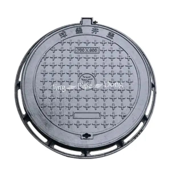 Telecom Ductile Iron Cover Manhole Cover Cast Iron Manhole Cover With Frame photo-3