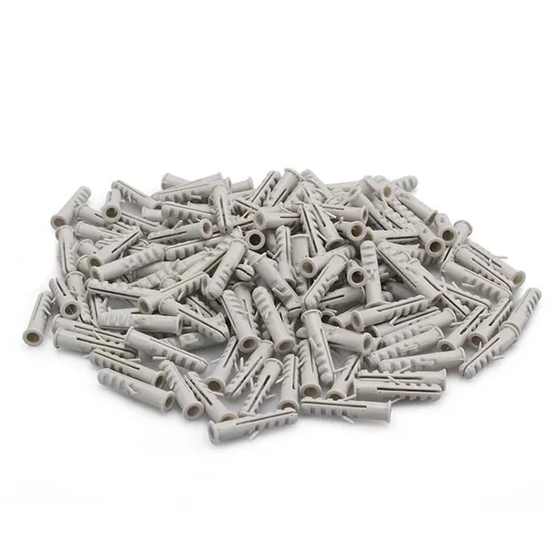 Plastic Anchors for Home Decoration Easy Installation Ribbed Design PE Material Full Sizes Available Factory Direct photo-5