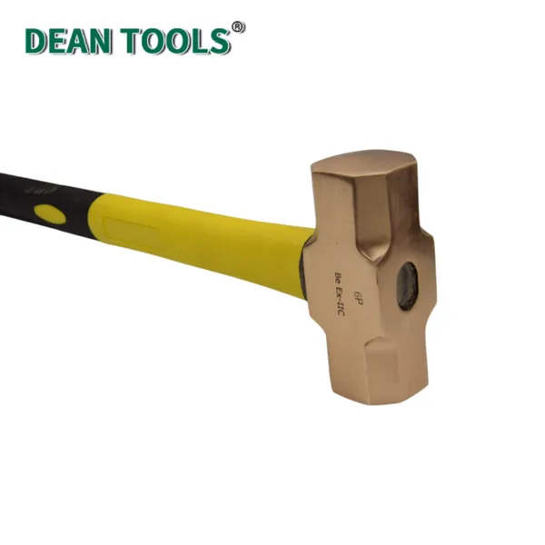 Non-Sparking Copper Sledge Hammer,Spark-free Safety Sledge Hammer,Copper Head Sledge Hammer photo-2