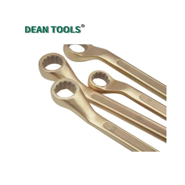 Non Sparking Double Box Offset Wrench Industrial Maintenance Tool Non Sparking Offset Wrench Double Box End Wrench photo-5